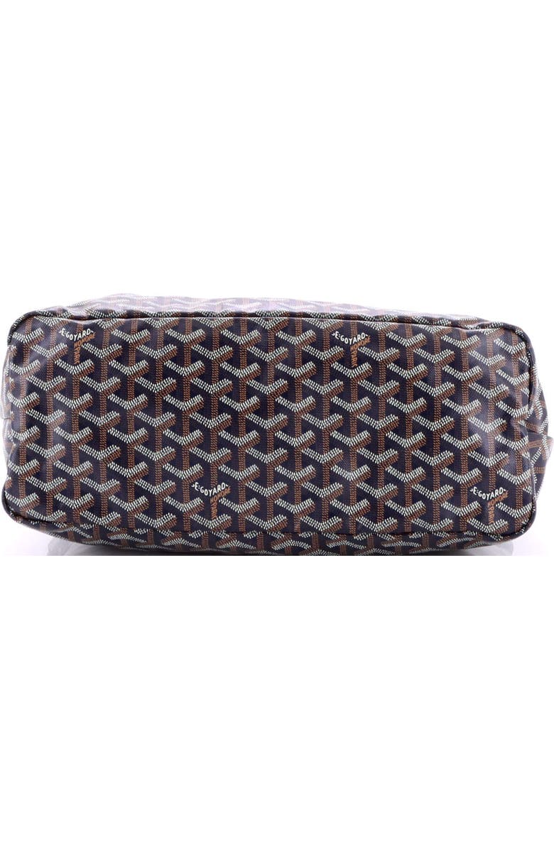 Pre-Owned Goyard Boheme Hobo Coated Canvas, Alternate, color, Blue