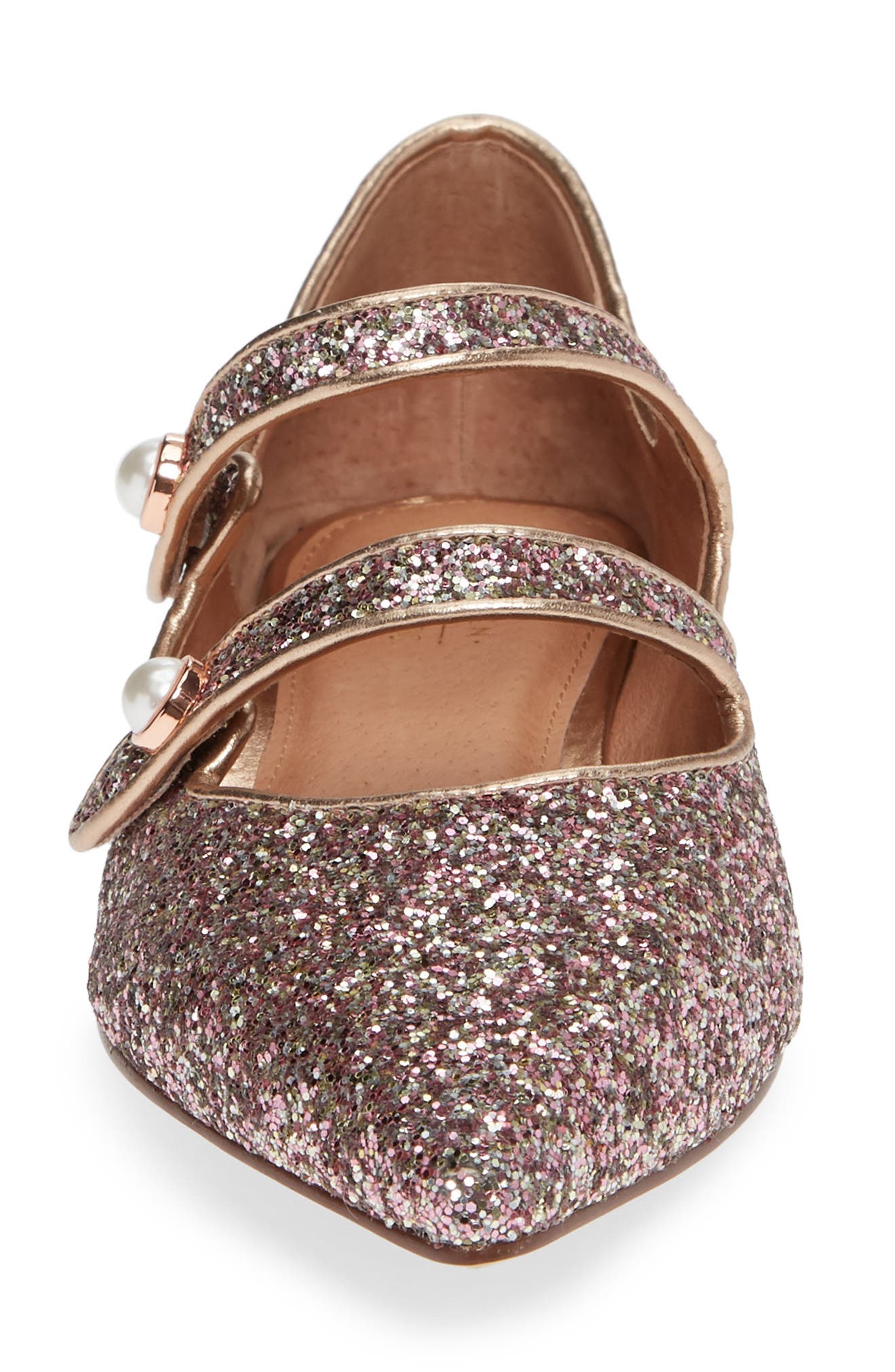 Halogen<sup>®</sup> x Atlantic-Pacific Anastasia Double Strap Flat, Alternate, color, 