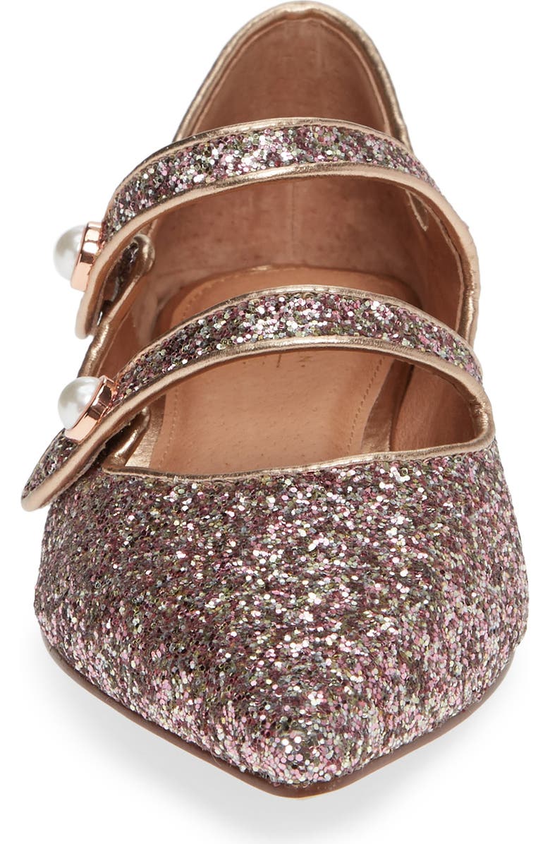 Halogen<sup>®</sup> x Atlantic-Pacific Anastasia Double Strap Flat, Alternate, color,