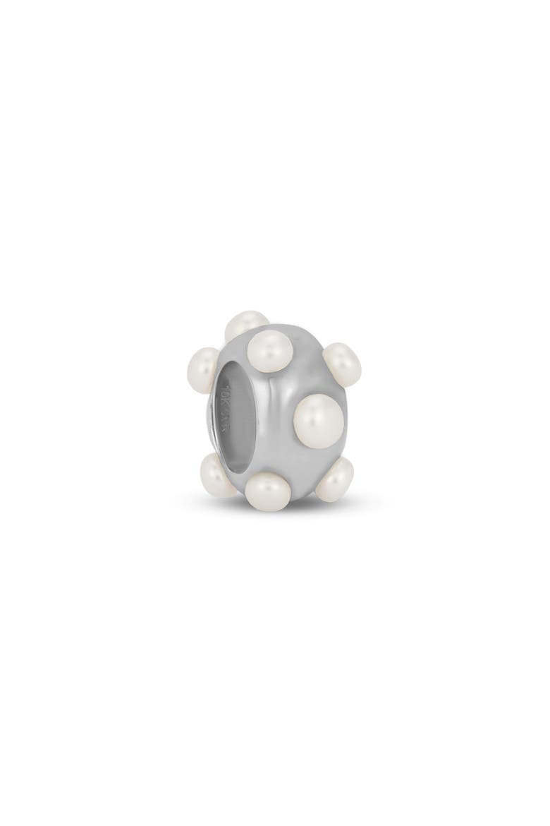 Coco Freshwater Pearl Big Bead Enhancer, Main, color, STERLING SILVER