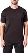 Maceoo Resistance Logo Embroidered T-Shirt