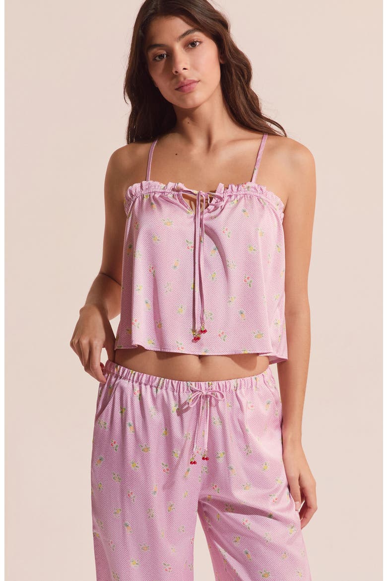 Baie Pajama Pants, Alternate, color, ROSE