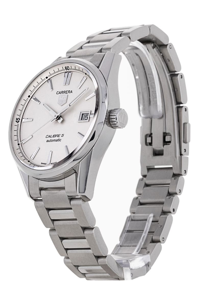Watchfinder & Co. Tag Heuer Preowned 2017 Carrera Automatic Bracelet Watch, 39mm, Alternate, color, 