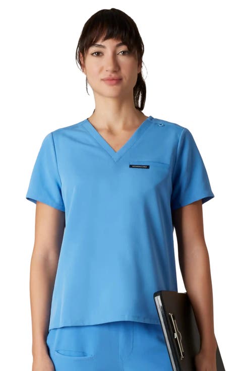 Bari 1-Pocket Scrub Top