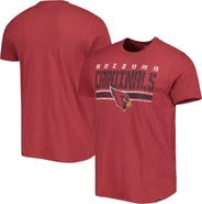 '47 Men's '47 Cardinal Arizona Cardinals Team Stripe T-Shirt