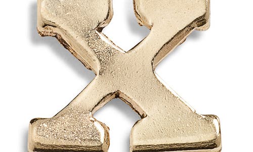 Nashelle Initial Charm In Gold Fill - X