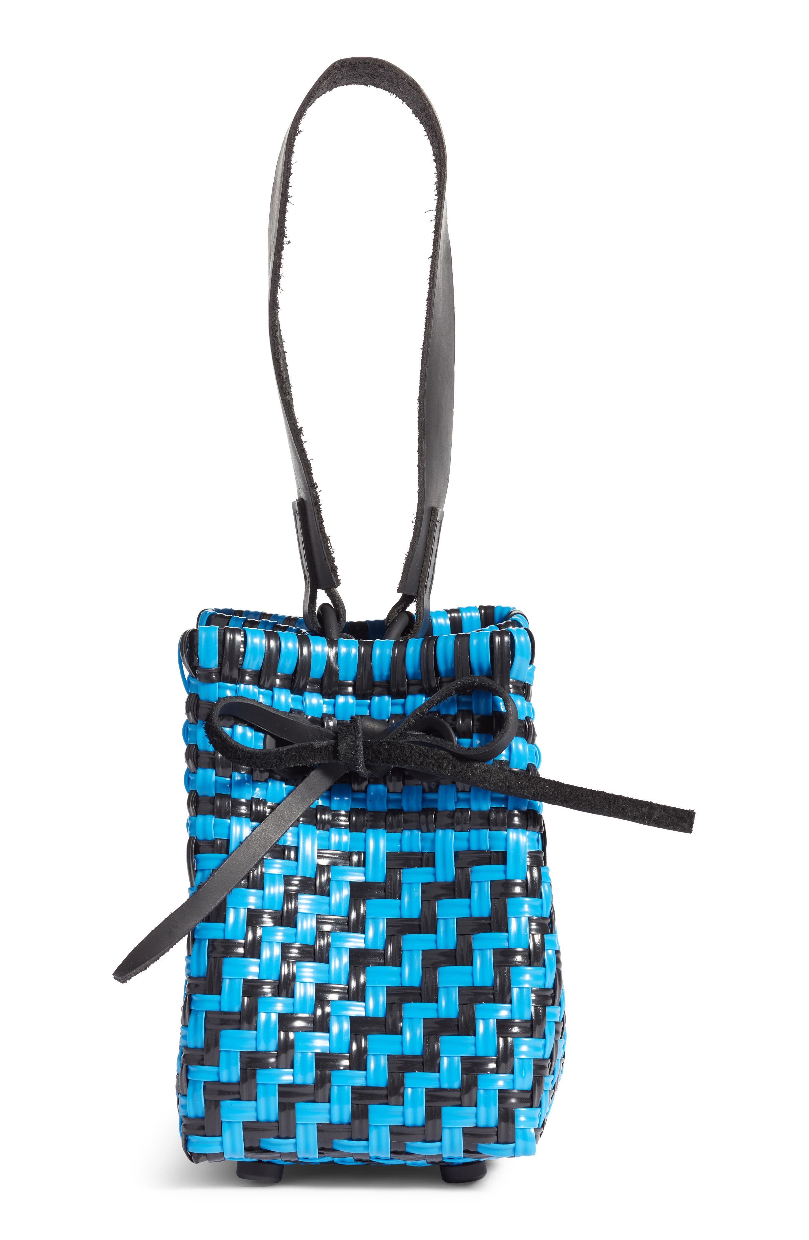 Truss Party Woven Bucket Bag, Main, color, 