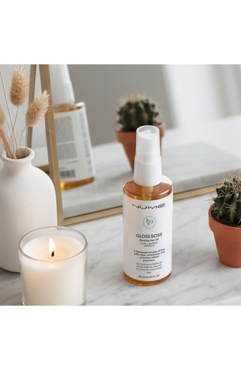 NUME Gloss Boss Hair Oil, Alternate, color, White