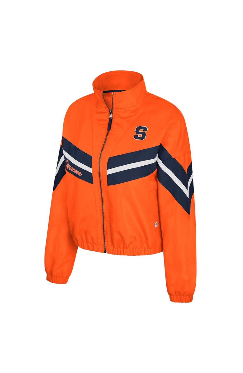 COLOSSEUM Women's Colosseum  Orange Syracuse Orange Thin Ice Full-Zip Windbreaker, Alternate, color, Orange