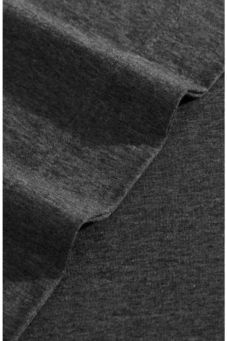 Mélange Cotton Blend Jersey Sheet Set, Alternate, color, GREY