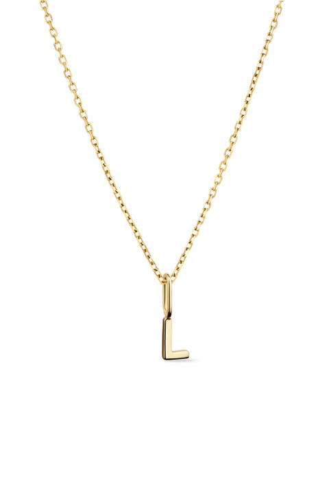 Letter Necklace - Gold Letter Necklace