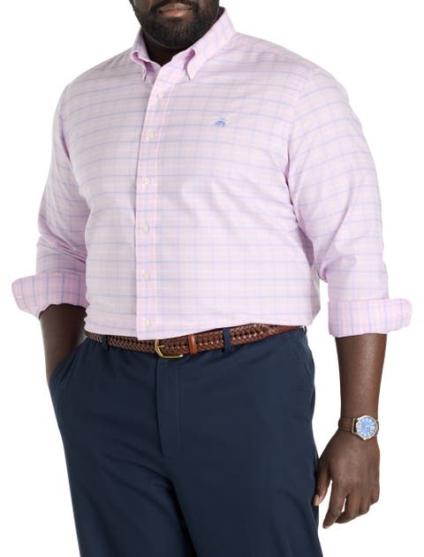 Big & Tall Non-Iron Multi Check Oxford Sport Shirt