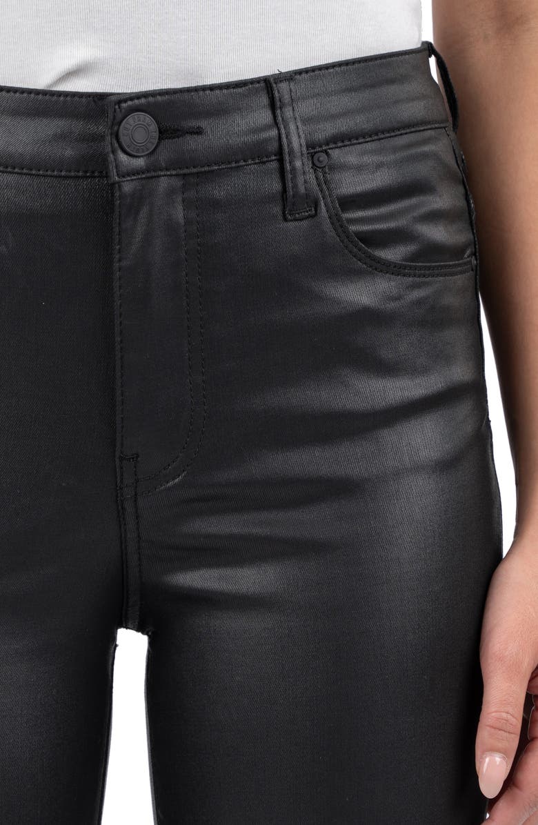 KUT from the Kloth Charlize Coated High Waist Cigarette Jeans, Alternate, color,