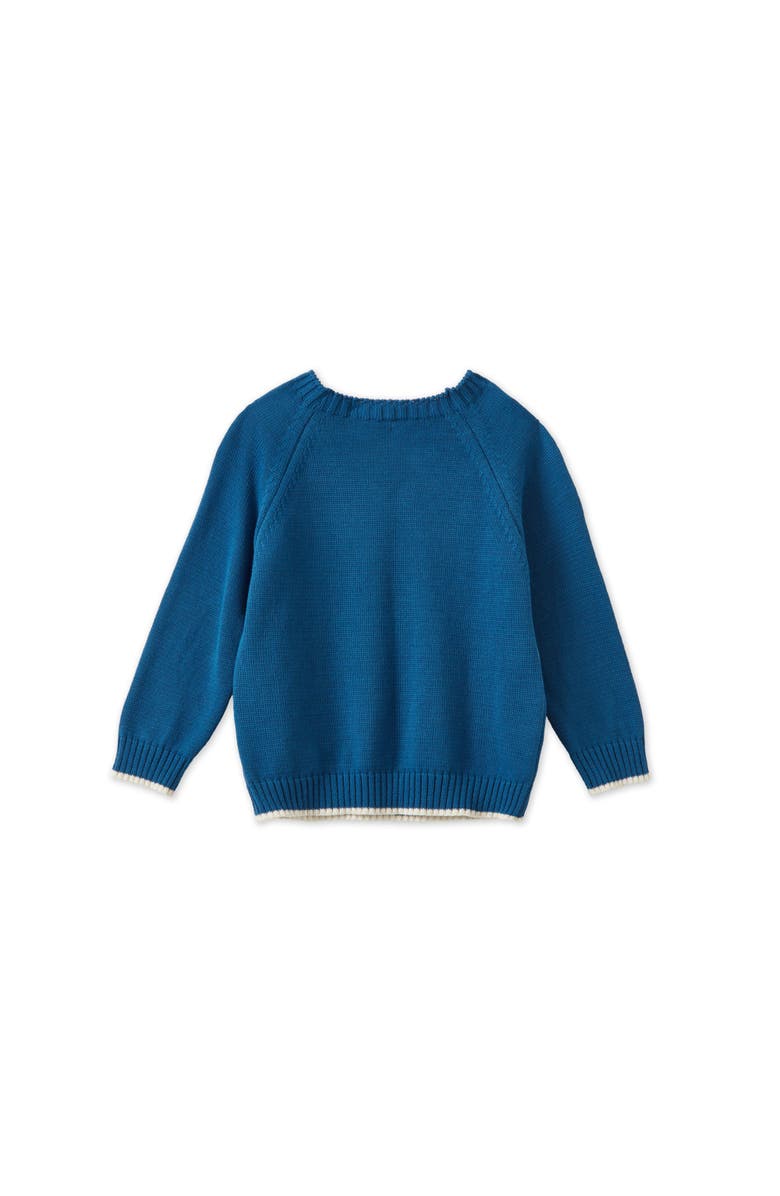 Vild House of Little Organic Cotton Nordic Knit Pullover, Alternate, color, 