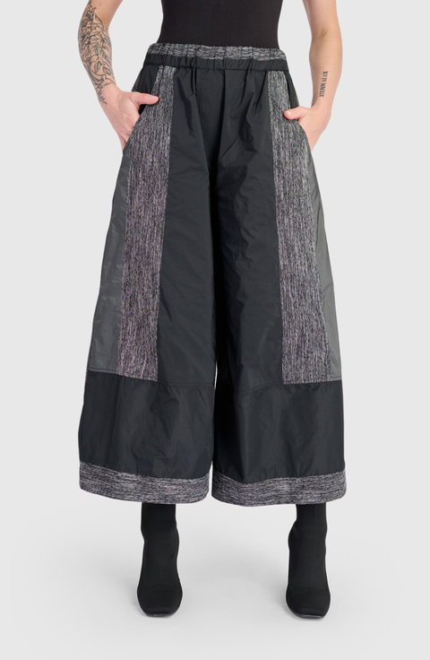 Tasset Wide Leg Pants
