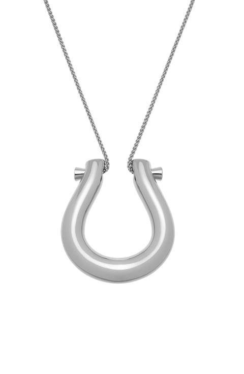 Parker Parallel Lines Pendant Necklace