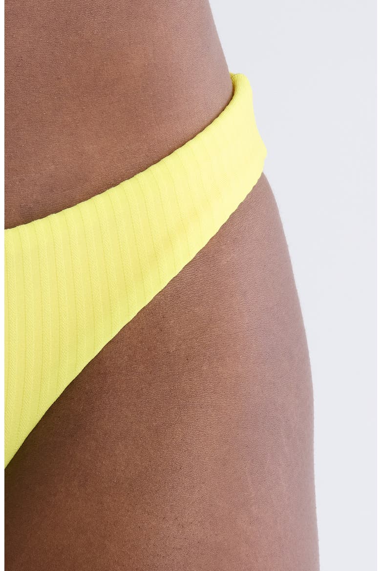Flirt Reversible Bikini Bottoms, Alternate, color, BRIGHT YELLOW
