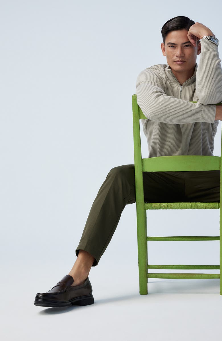 ALDO Tucker Penny Loafer, Alternate, color, Other Brown