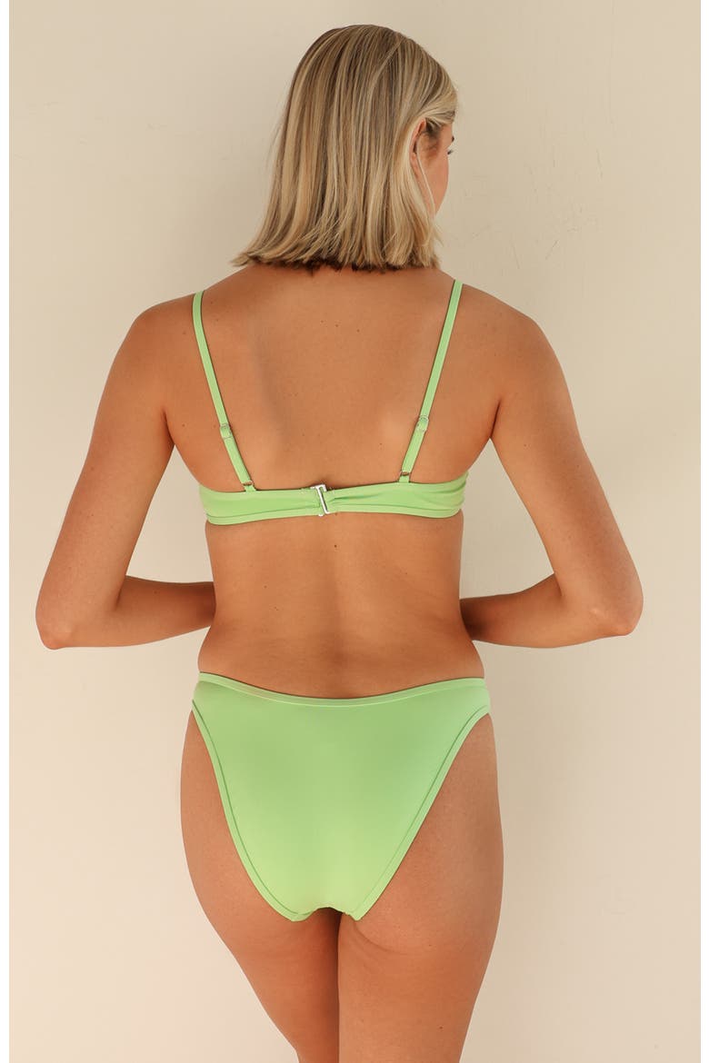 Venice Cheeky Bikini Bottom, Alternate, color, Mojito