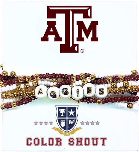 Texas A&M Lucky 7 Bracelet Set