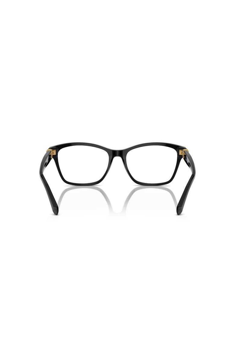 Ralph Lauren 56mm Cat Eye optical glasses, Alternate, color, Black