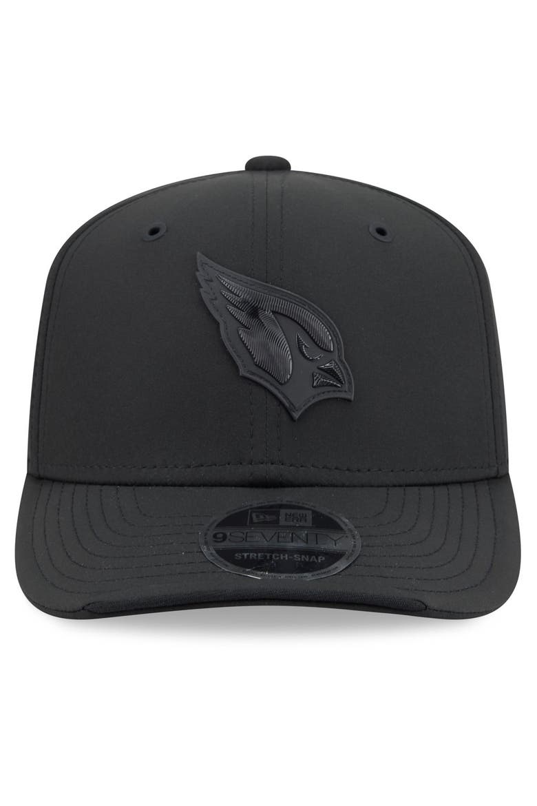Men's New Era Black Arizona Cardinals 2026 Sideline 9SEVENTY Adjustable Hat, Alternate, color, Black