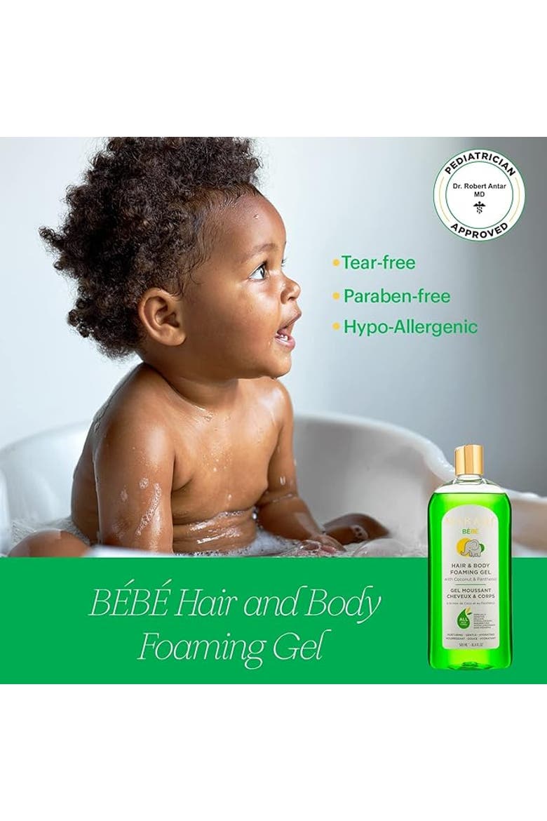 Baby Hair & Body Foaming Gel, Alternate, color, None