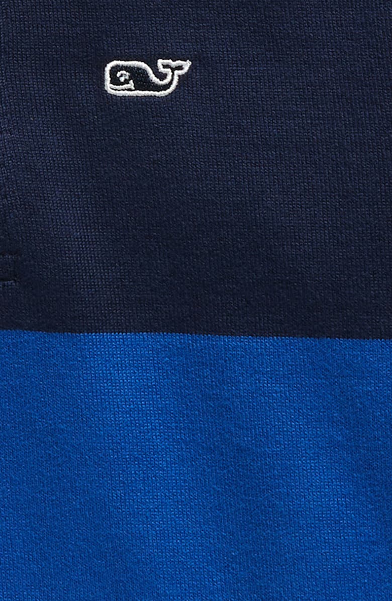 vineyard vines Kids' Stripe Organic Cotton Rugby Polo, Alternate, color,