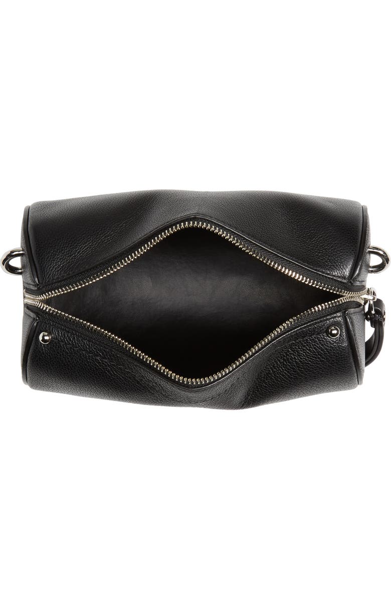 Rebecca Minkoff Leather Barrel Crossbody Bag, Alternate, color,