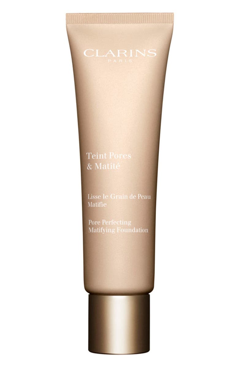Clarins Pore Perfecting Matifying Foundation, Main, color, 