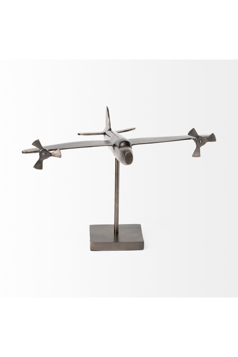 Maverick I Metal Bomber Plane, Alternate, color, Grey