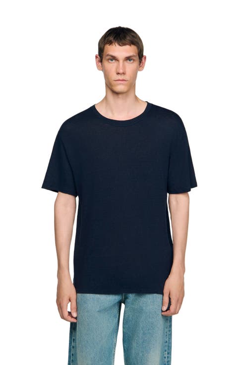 Certified linen T-shirt