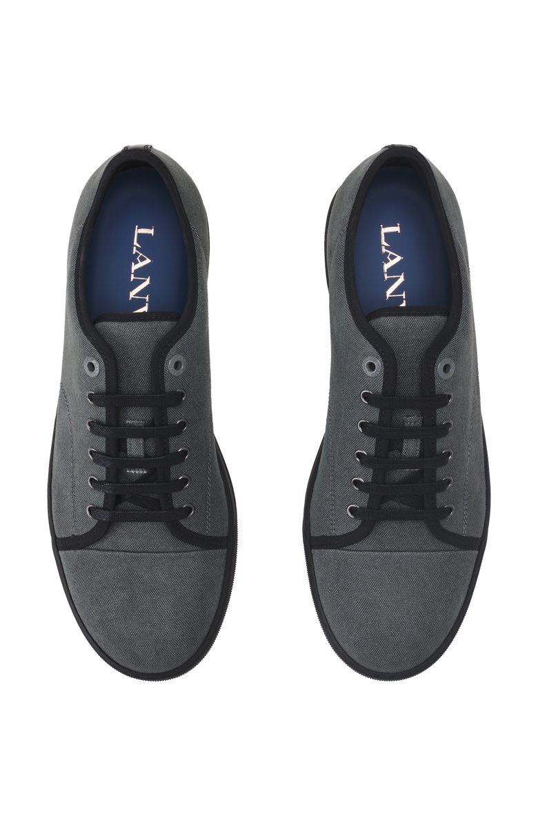 Lanvin Dbb1 Canvas Sneakers, Alternate, color, Dark Grey
