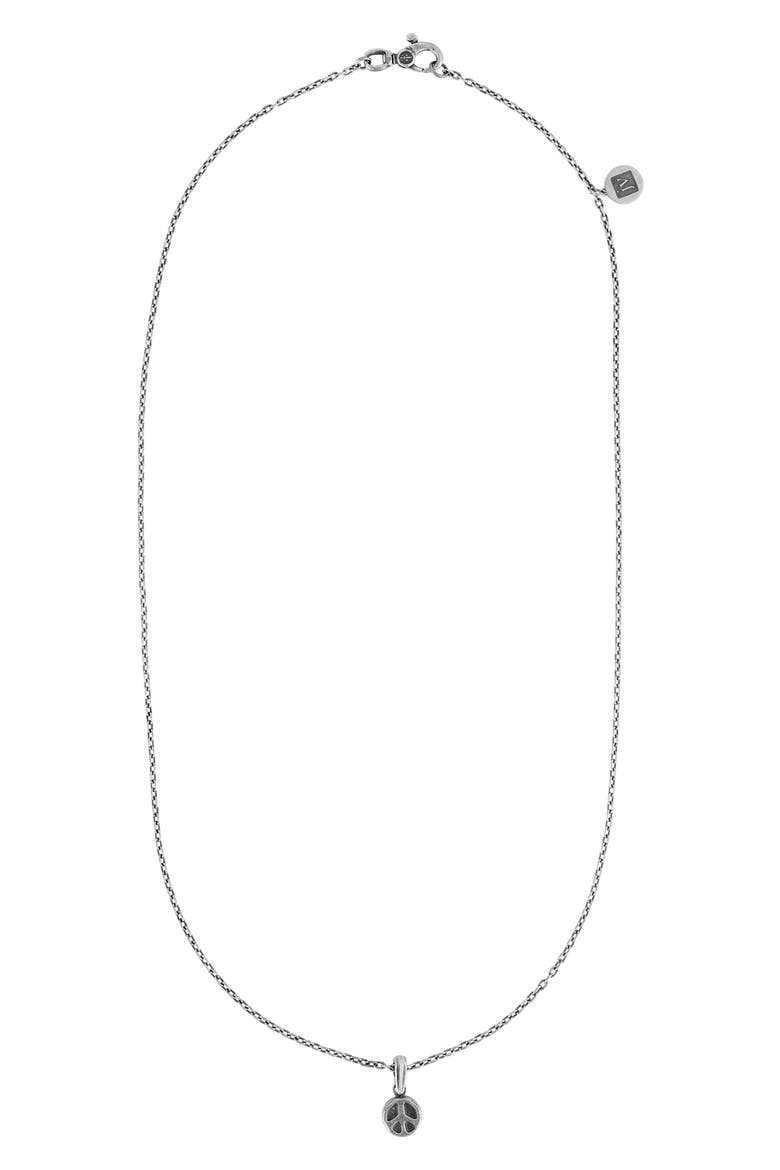 Men's Artisan Pendant Necklace, Alternate, color, SILVER