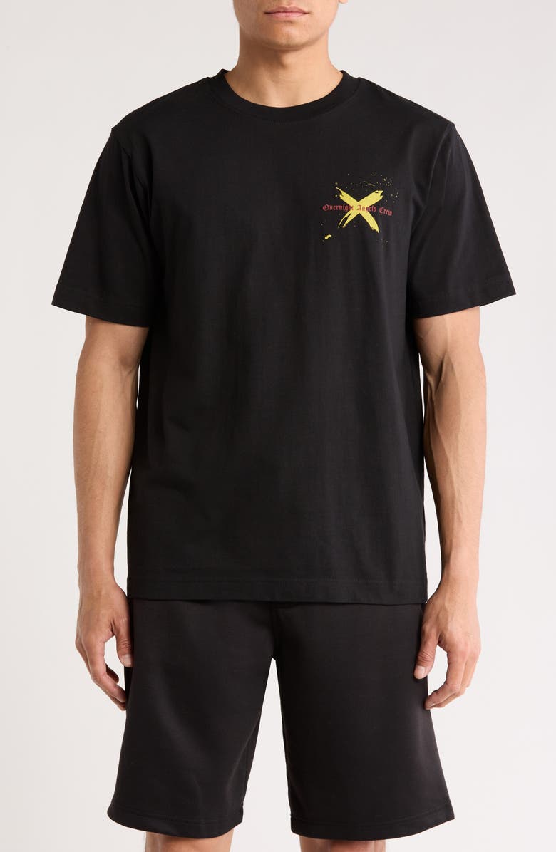 OVERNIGHT ANGELS CREW X-DL Colorway Graphic T-Shirt, Main, color, 