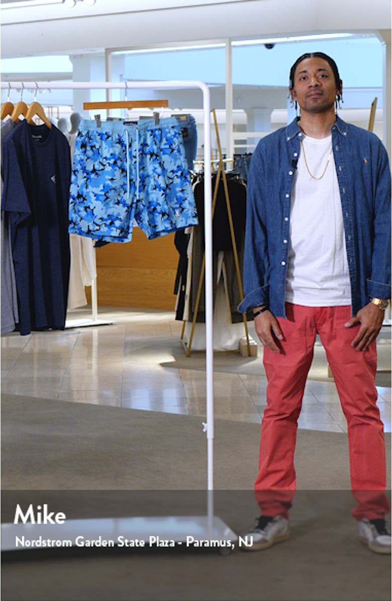 Rye Print Swim Trunks, sales video thumbnail