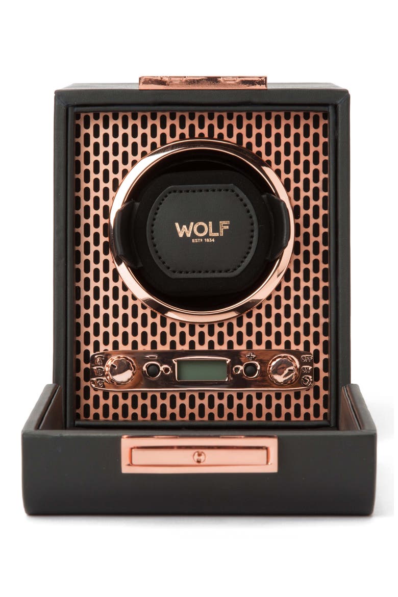 Axis Single Watch Winder, Alternate, color, COPPER