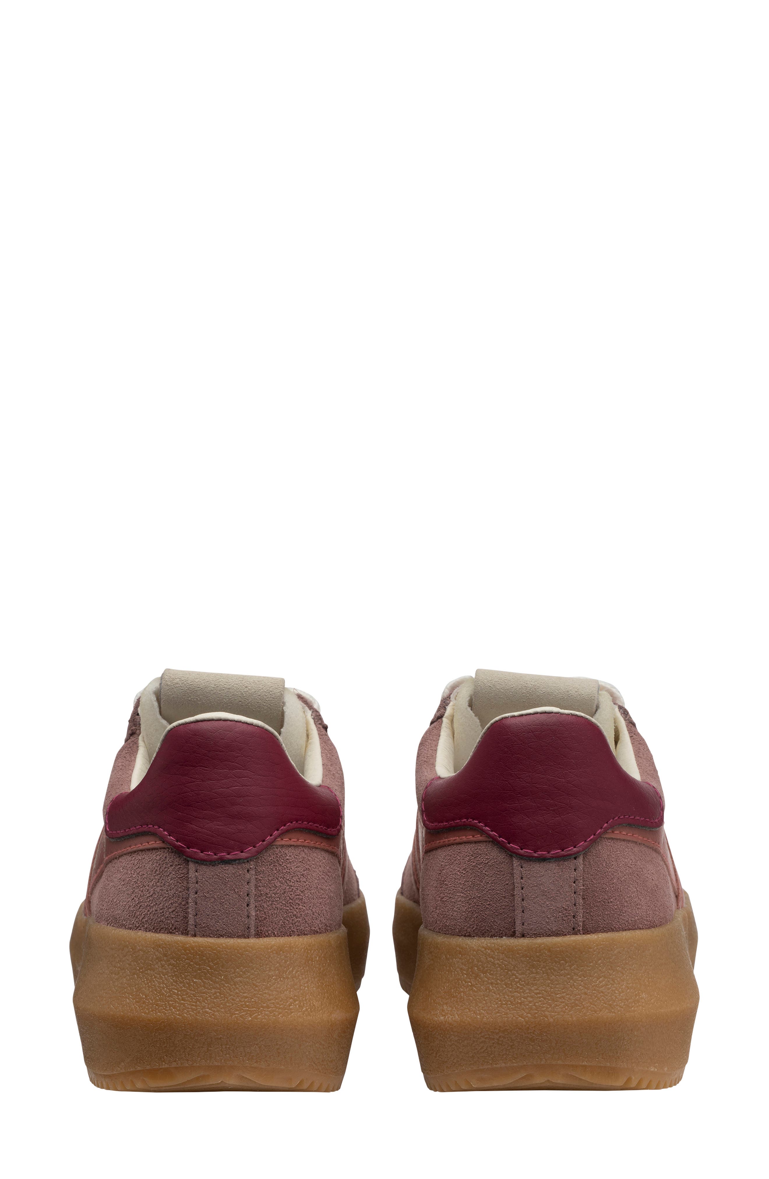 Athena Sneaker, Alternate, color, BROWNROSE/ CLAY/ CERISE/ GUM