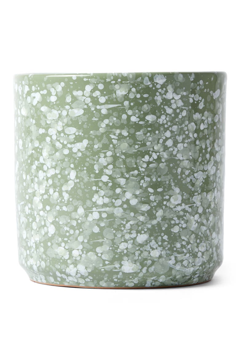 Splatter Plant Pot, Main, color, MINT
