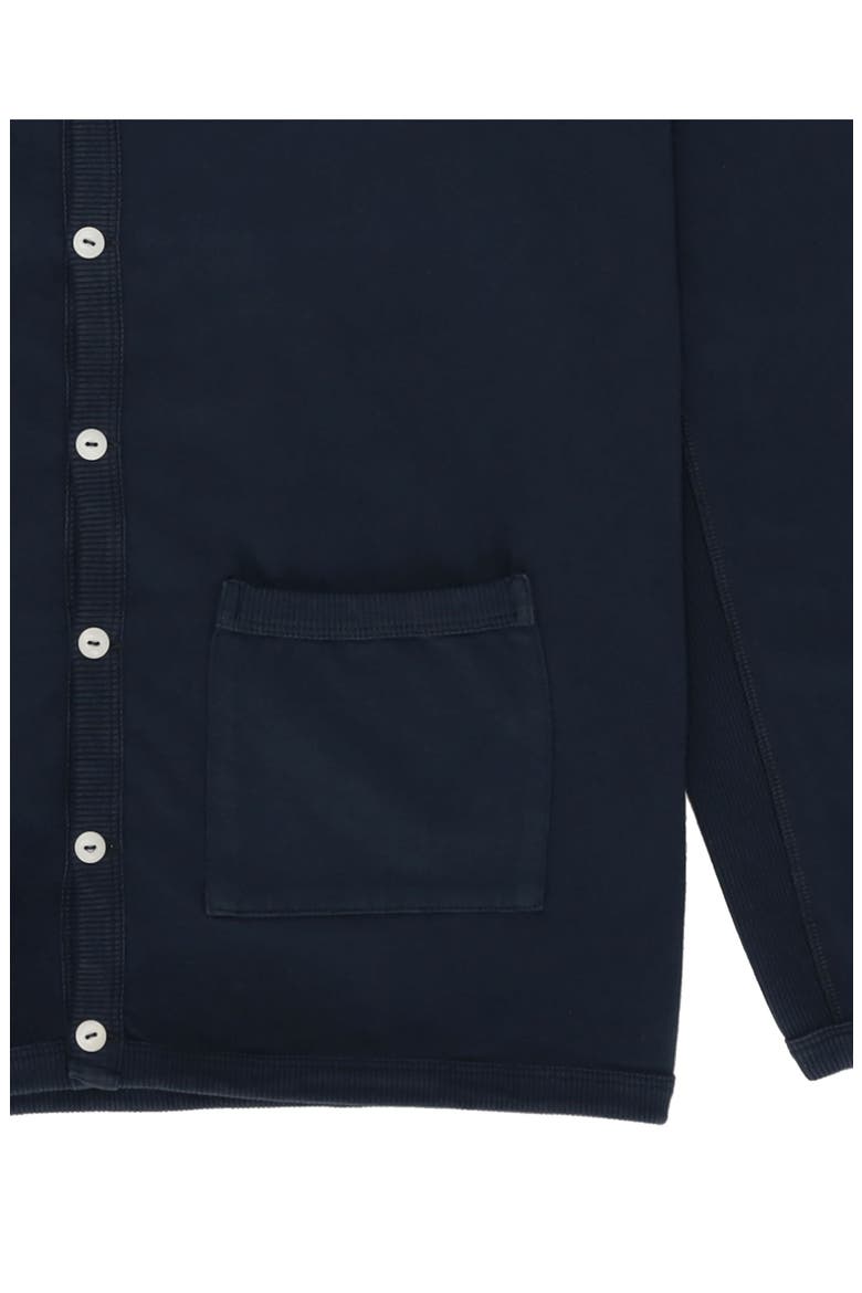 Cardy Cotton Knit Cardigan, Alternate, color, BLUE