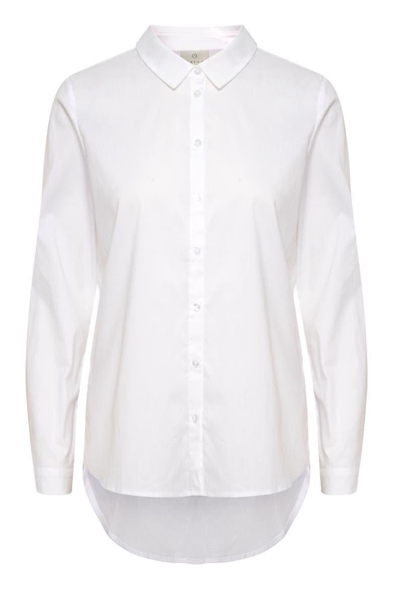 Scarlet Long Sleeve Shirt, Alternate, color, Optical White