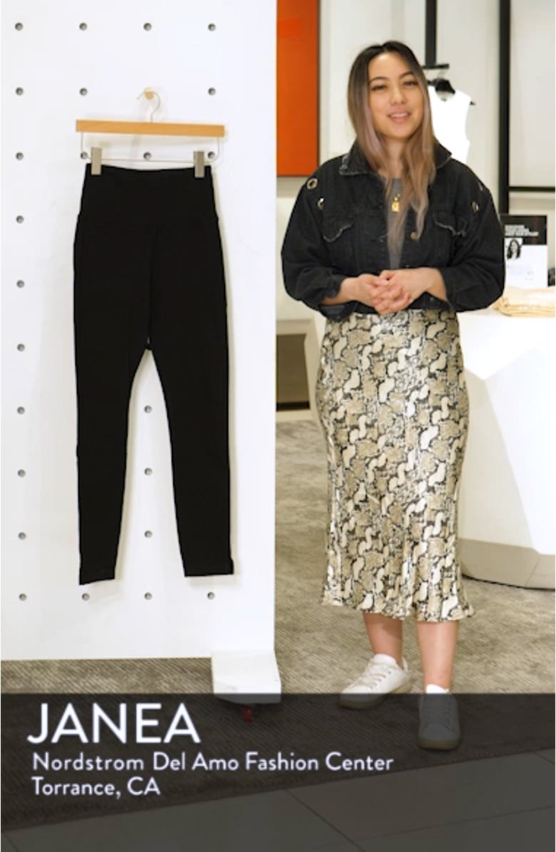 ́ High Waist Skinny Denim Leggings, sales video thumbnail