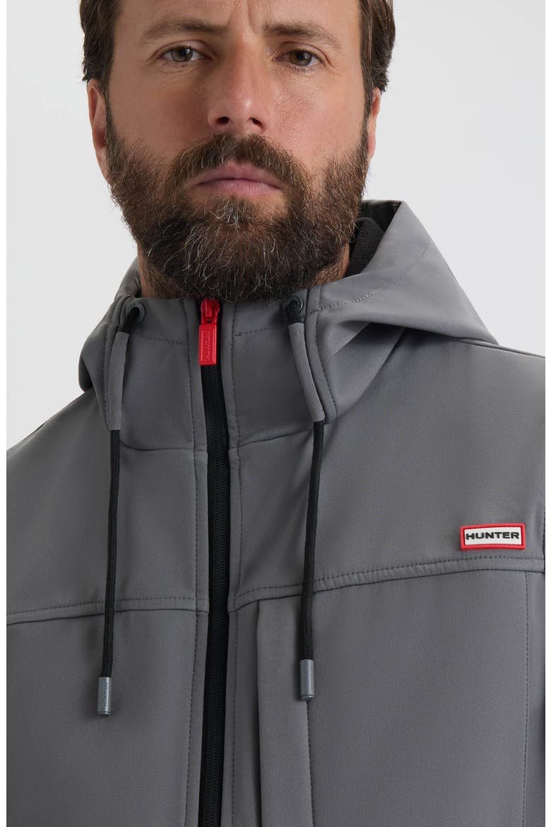 Kolmen Water Repellent Softshell Utility Jacket, Alternate, color, CASTLE ROCK