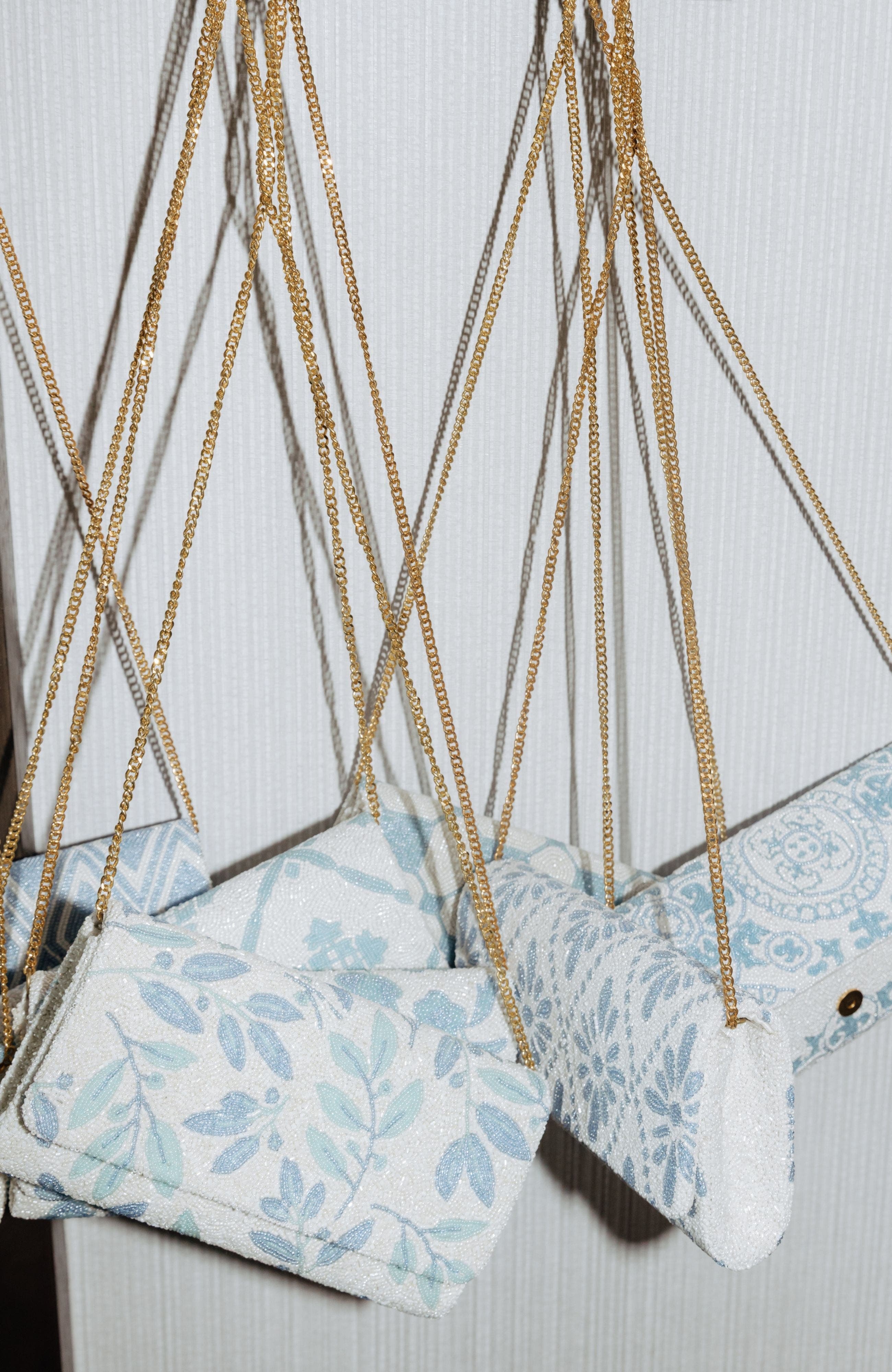 Vine Medium Structured Bag, Alternate, color, white/light blue
