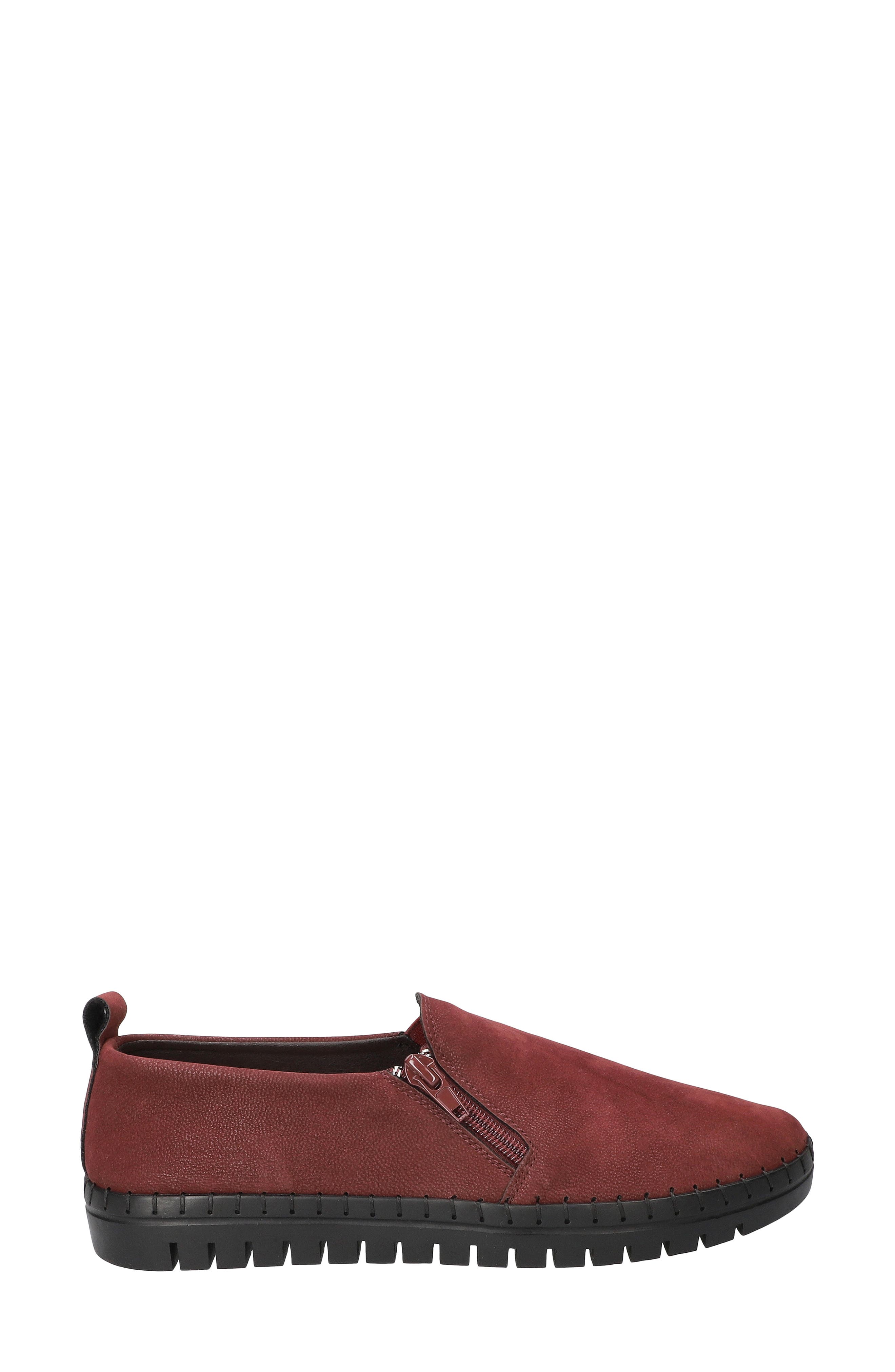 Astoria Sneaker, Alternate, color, BURGUNDY MATTE