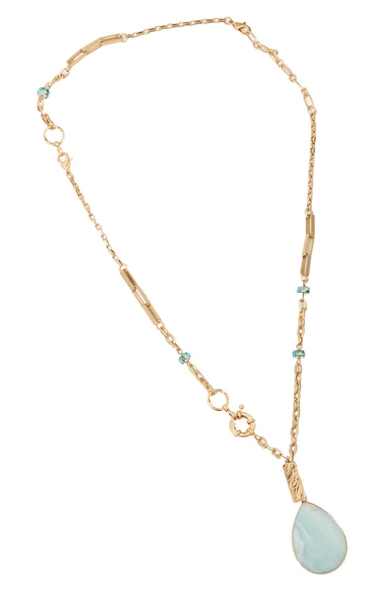 SAACHI Gemstone Chain & Pendant Necklace, Alternate, color,