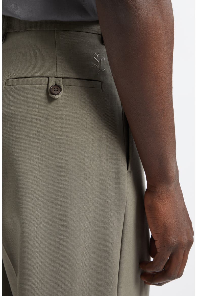 Tio Wool Wide Leg Pants, Alternate, color, MUSHROOM