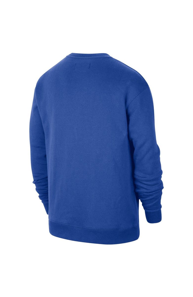 Jordan Brand Men's Jordan Brand Royal Florida Gators Wordmark Pullover Sweatshirt, Alternate, color, 