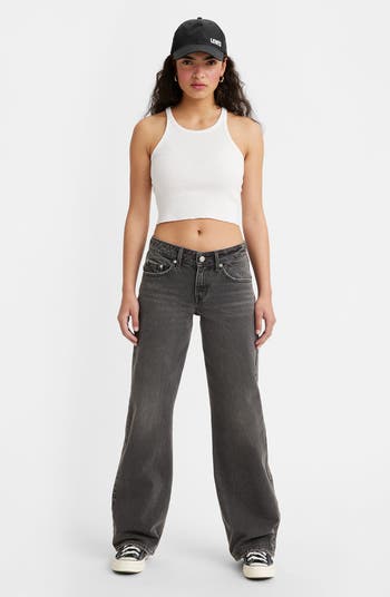 Low Rise Baggy Jeans