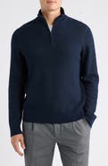 Nordstrom Cotton & Wool Jacquard Pullover